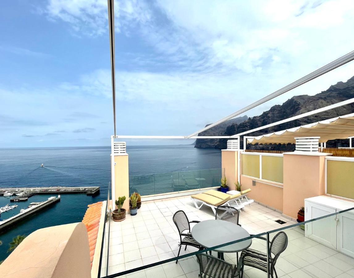 Luxury Apt. With Stunning Sea View Acantilado de los Gigantes Ngoại thất bức ảnh